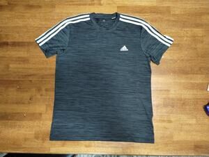Adidas Climalite T-Shirt Gray Mens Size L NWOT Activewear